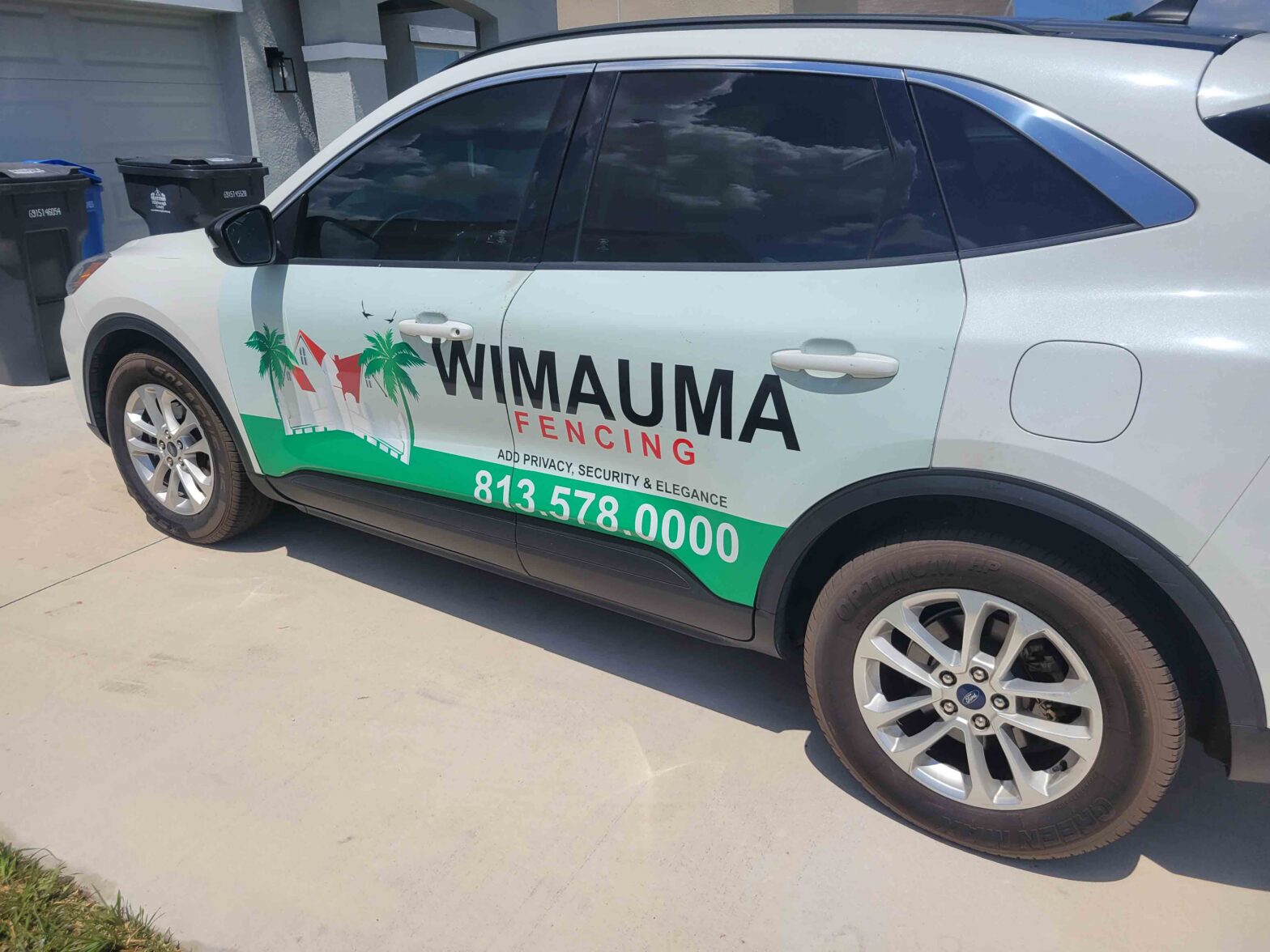 Photo of Fence Company Sign