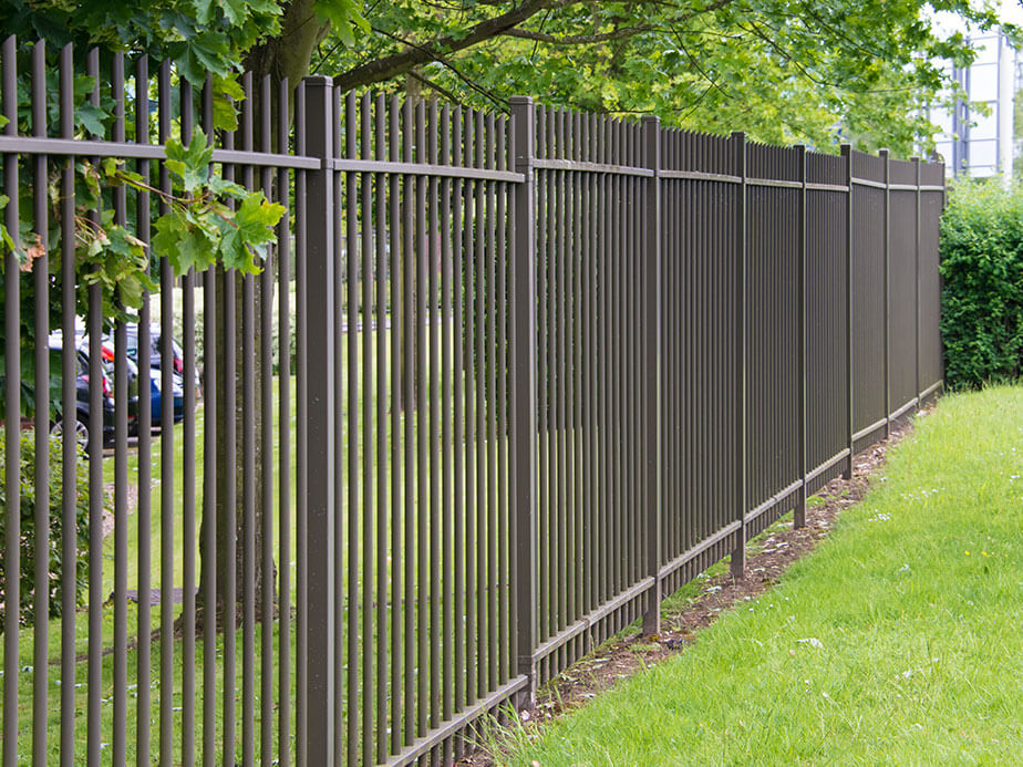 Residential Wrought Iron fence installation for the Wimauma, Florida area.