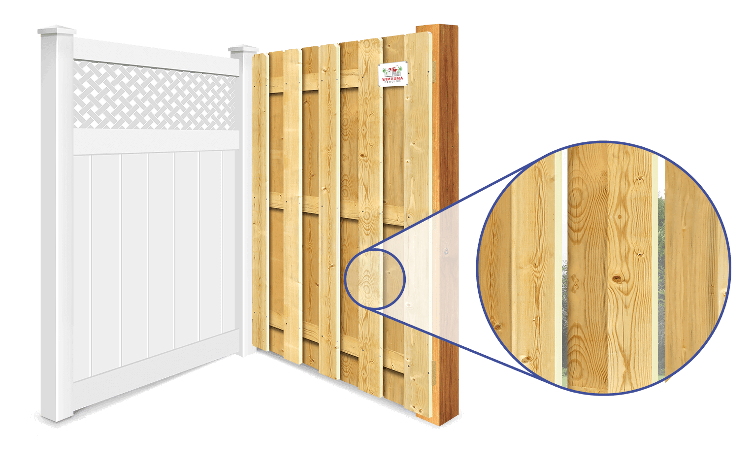 Wimauma, Florida Semi-Privacy fence  installation company