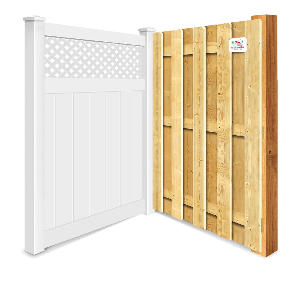 Semi-Privacy fence features popular with Wimauma, Florida homeowners