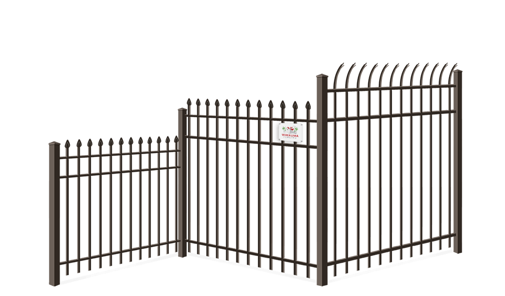 Commercial Aluminum fence height options Wimauma, Florida