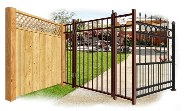Decorative fence features popular with Wimauma, Florida homeowners