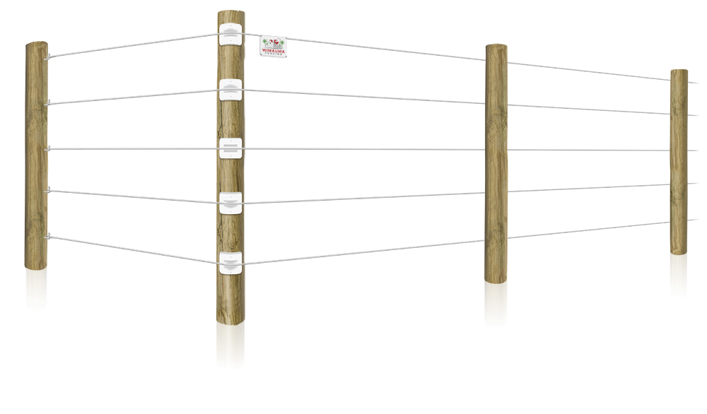 Electric cattle fence in the Wimauma, Florida area.