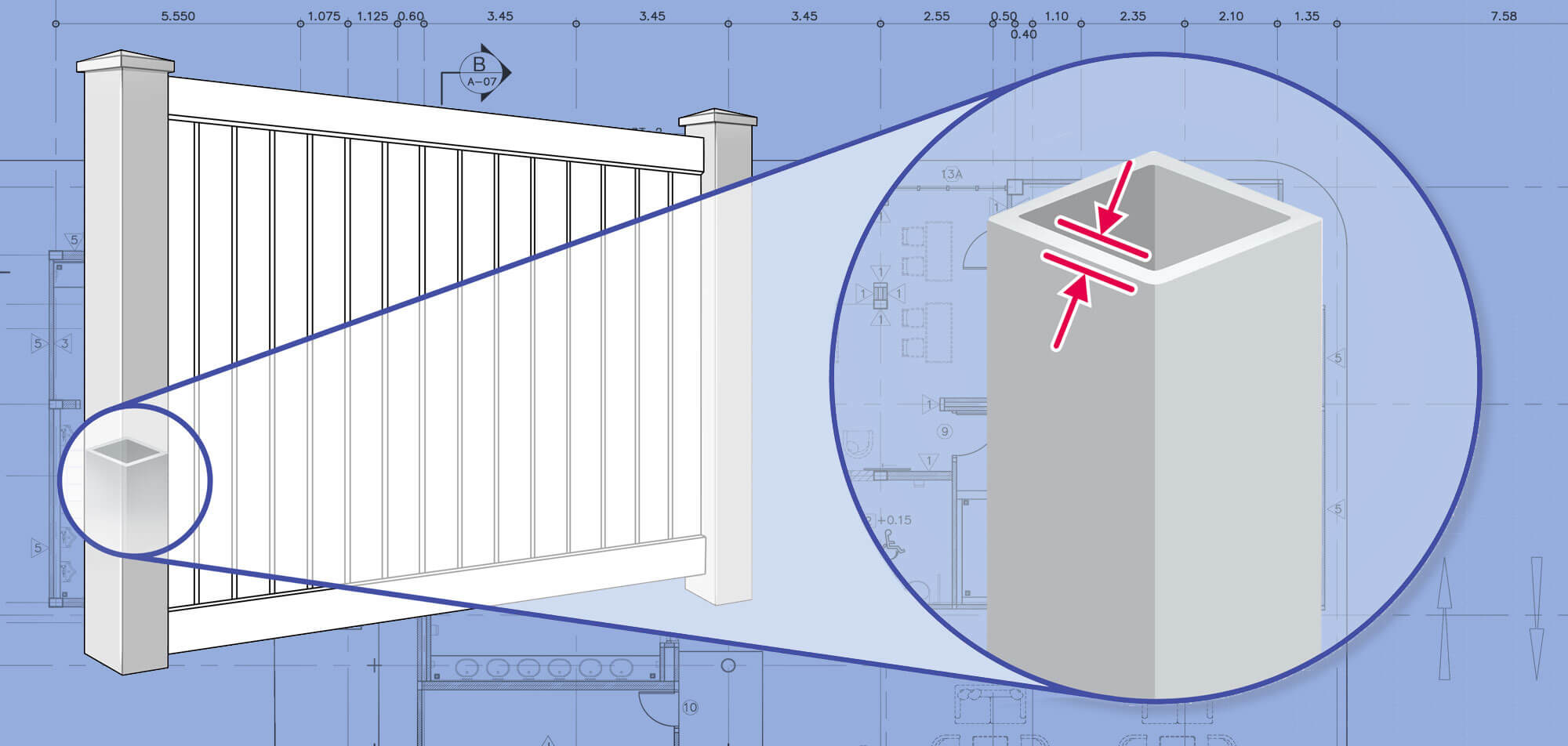 Wimauma, Florida Vinyl fence Posts installation company