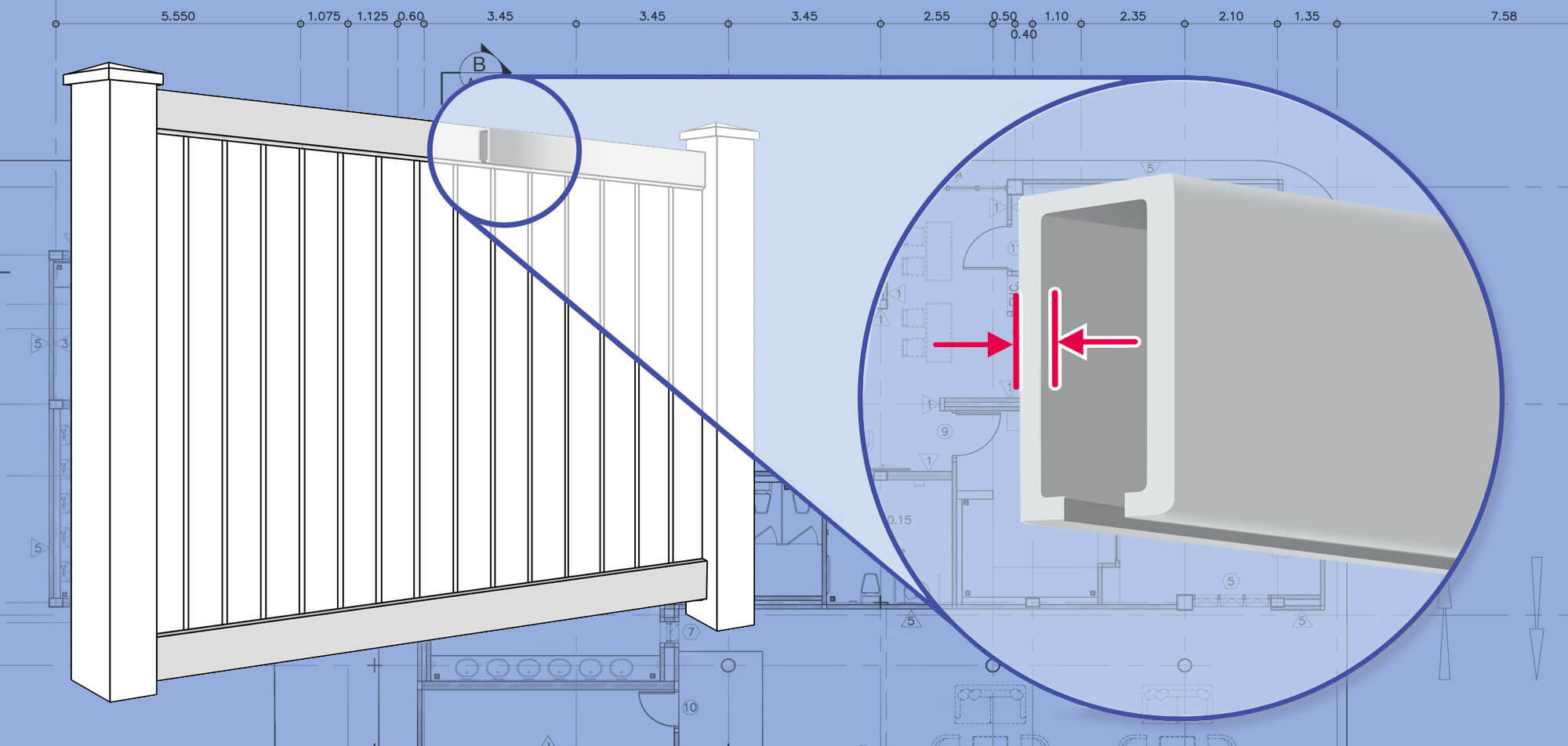 Wimauma, Florida Vinyl fence Rails installation company