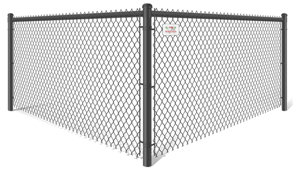 Black PVC-Coated chain link ppool fence contractor in Wimauma, Florida