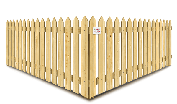 Decorative wood picket fence company in Wimauma, Florida
