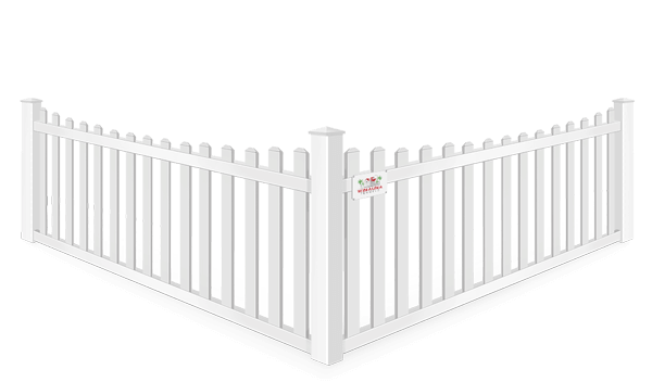 Vinyl decorative picket fence contractor in Wimauma, Florida