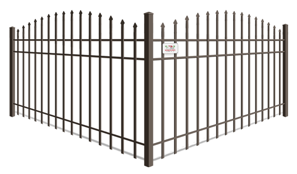 Arched Top aluminum fence company in Wimauma, Florida