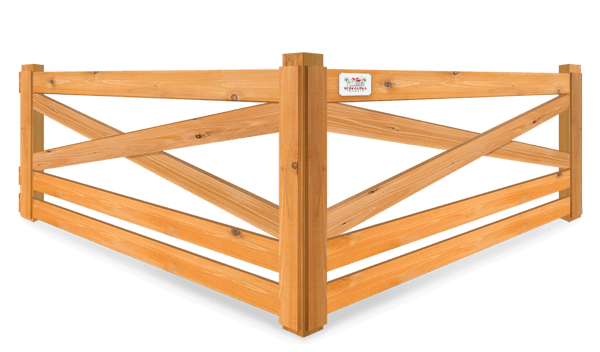 Crossbuck wood fence company in Wimauma, Florida