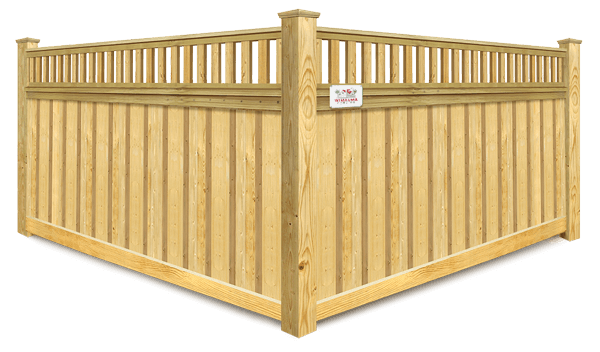 Spindle Top wood fence company in Wimauma, Florida