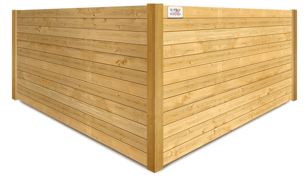 Horizontal wood fence company in Wimauma, Florida