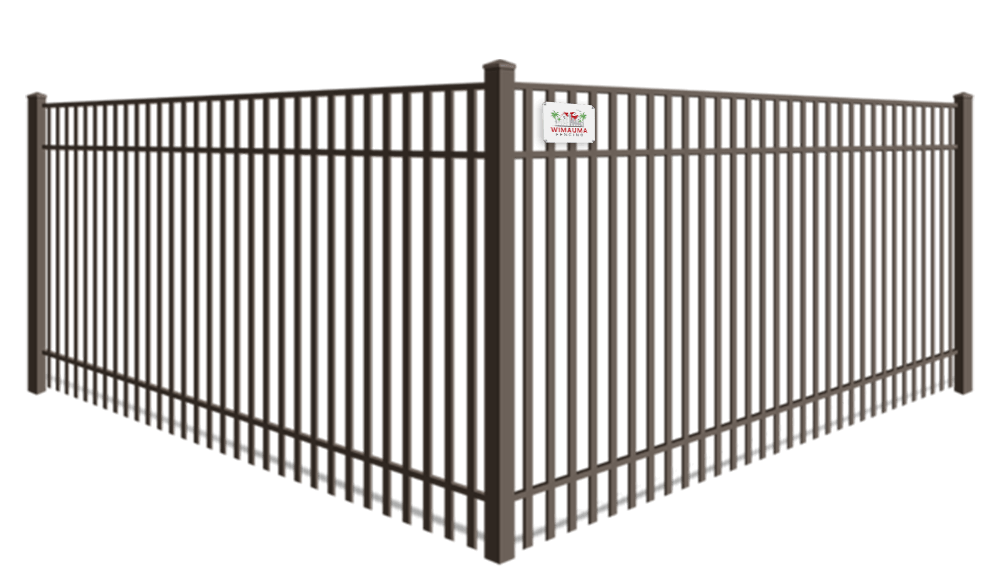 Double Picket wrought iron fence company in Wimauma, Florida