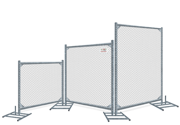 Temporary fence height options Wimauma, Florida
