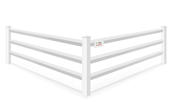 Diamond Rail vinyl fence contractor in Wimauma, Florida