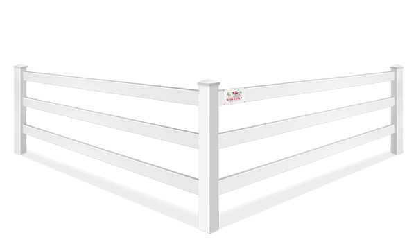 Post & Rail vinyl fence contractor in Wimauma, Florida