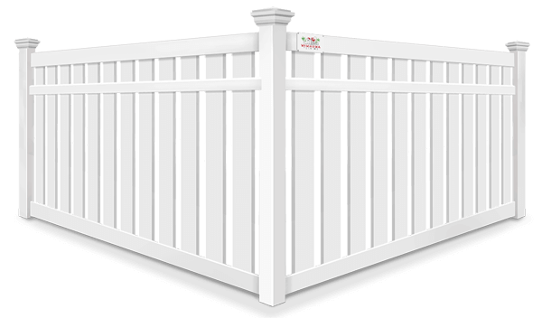 Semi-Privacy vinyl fence contractor in Wimauma, Florida