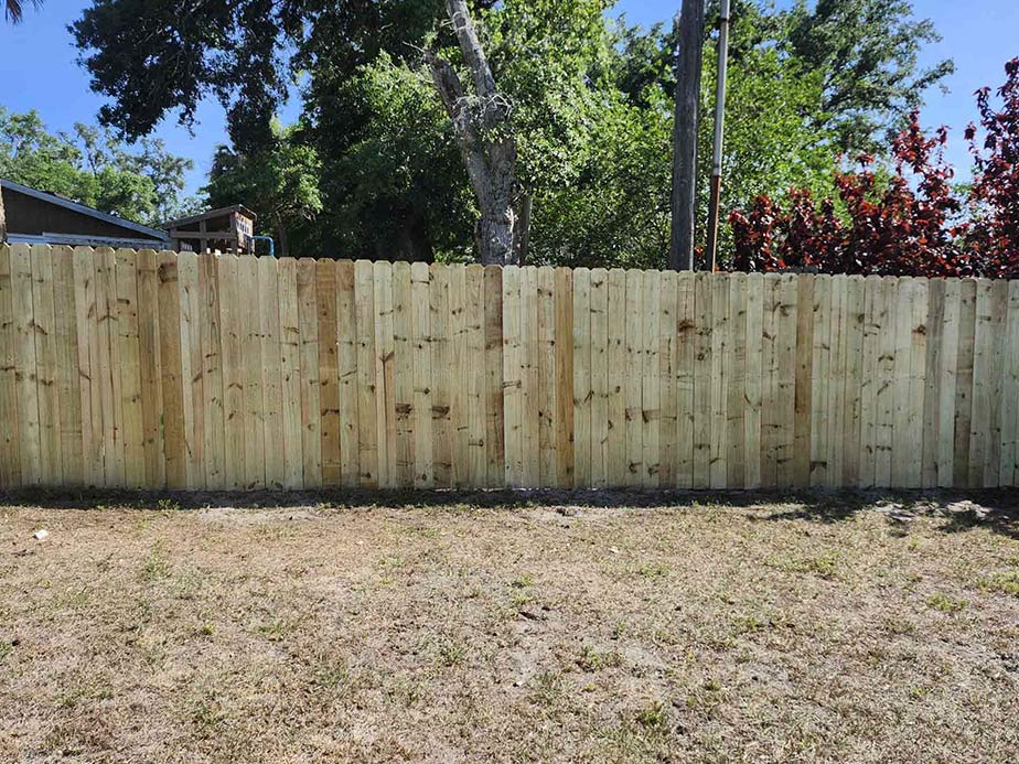 Palmetto Florida wood privacy fencing