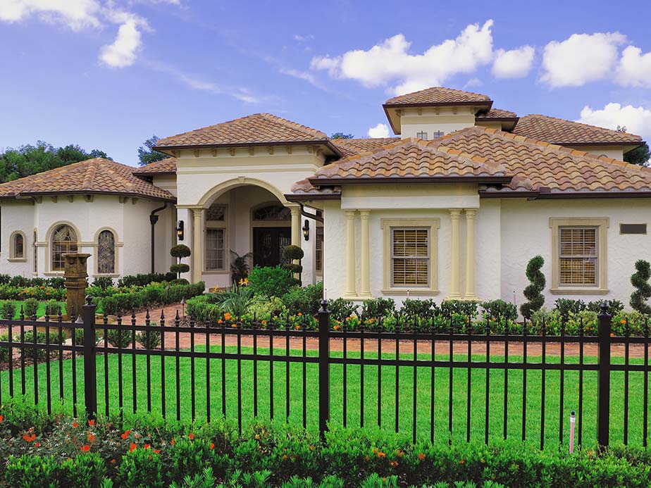 Ornamental steel fence in Parrish Florida