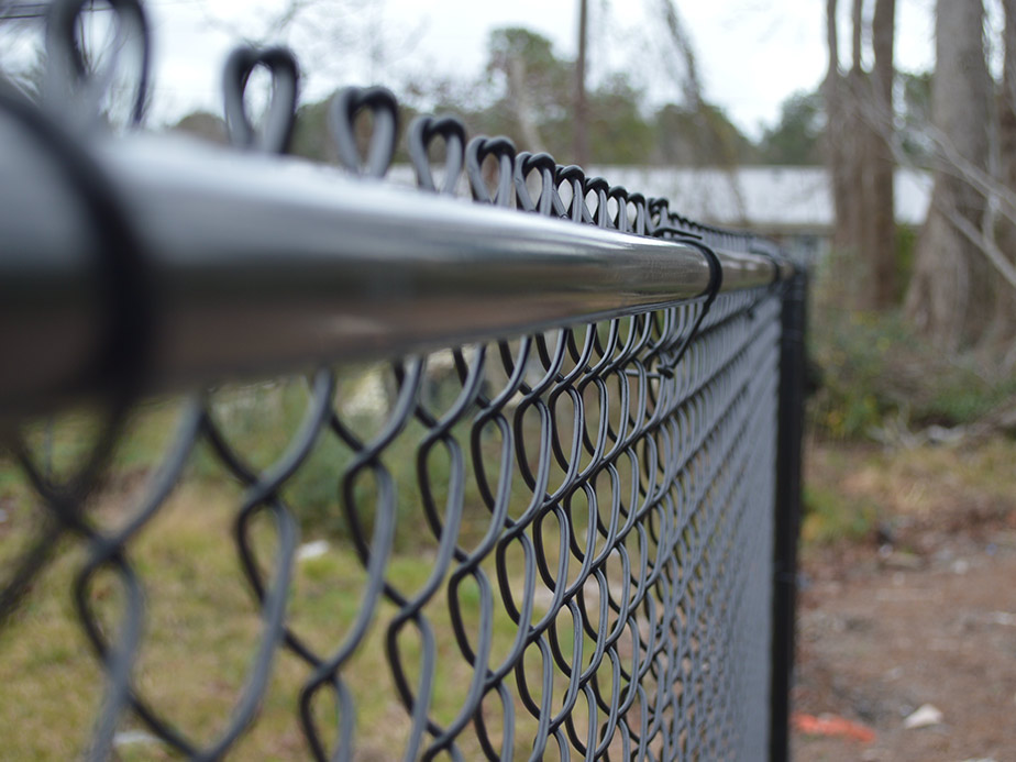 Chain link fence in Riverview Florida